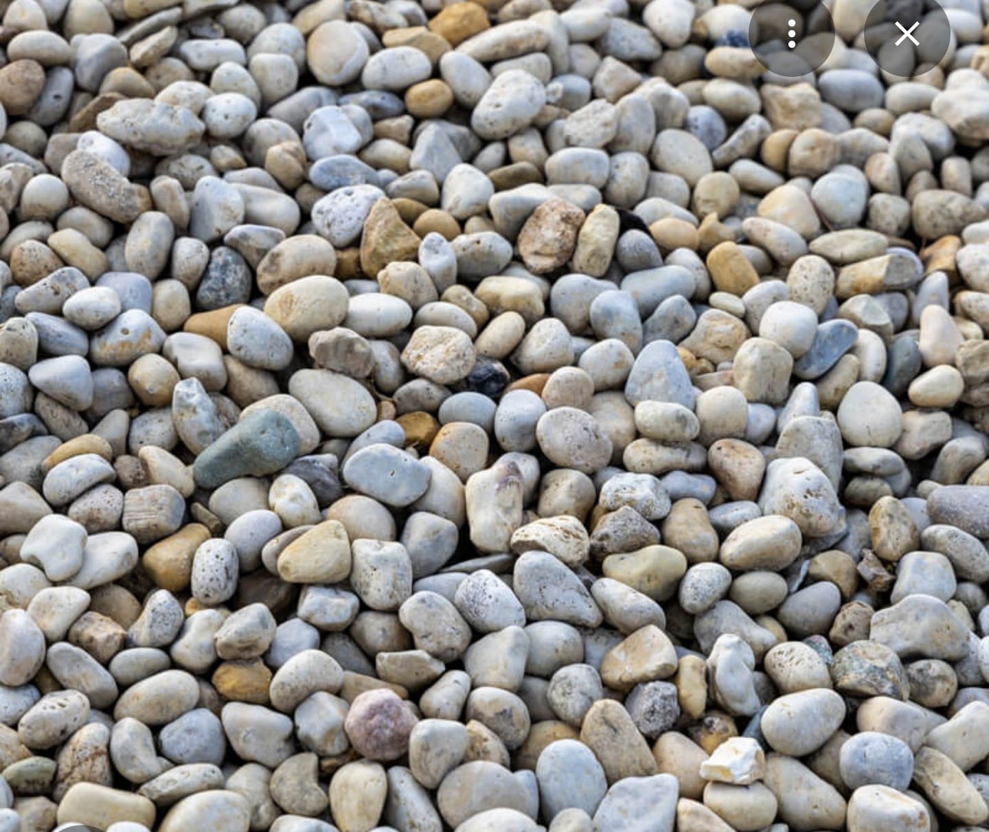 11/12 washed river rock